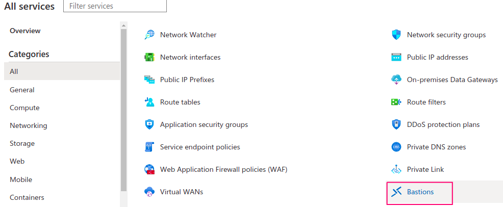How to Create a Bastion in Microsoft azure. - HackerXone