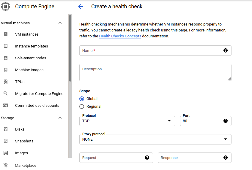 How to Create Health check on Google cloud platform. HackerXone