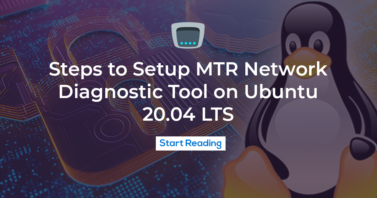 Steps to Setup MTR Network Diagnostic Tool on Ubuntu