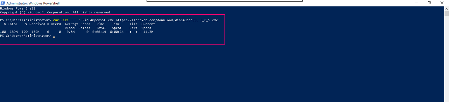 Steps to install & configure OpenSSL on window server 2019 base ...